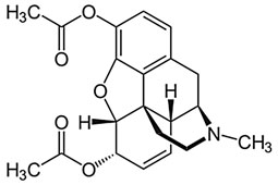 Heroin molecule vs Fentanyl Molecule