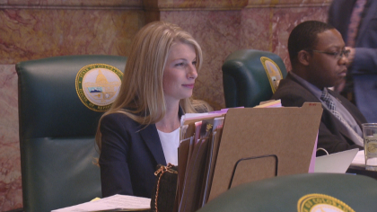 lawmaker-opioid-mom-6pkg_frame_483 Rep. Brittany Pettersen helps pass legislation creating an opioid research center at the University of Colorado Anschutz Medical Campus