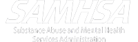 samhsa-white Substance Abuse and Mental Health Services Administration